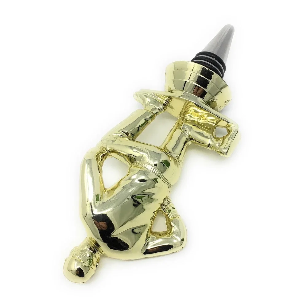 Handmade Bottle Stopper made from Repurposed Coach Trophy